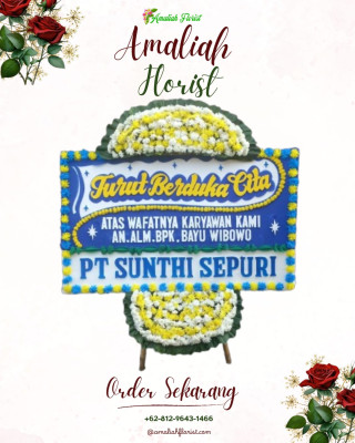 Papan Bunga Duka di Sadaniang