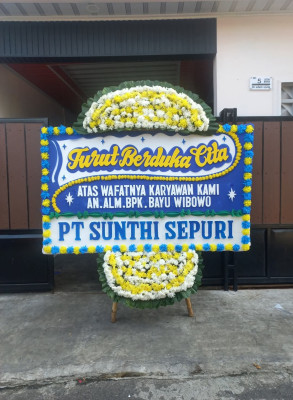 Papan Bunga Duka di Sadaniang