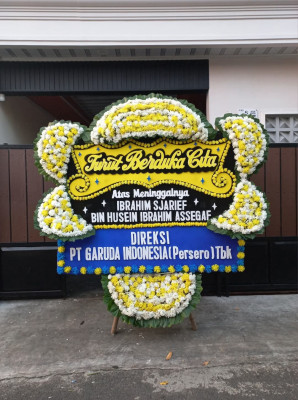Papan Bunga Duka di Sadaniang