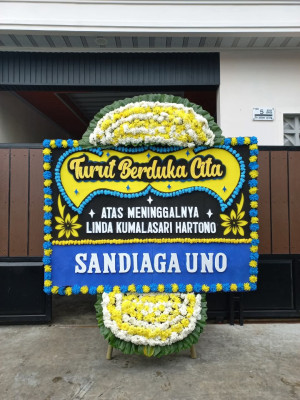 Papan Bunga Duka di Sadaniang